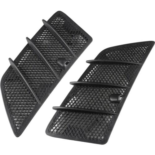 2Pcs Car Front Hood Air Vent Grille Cover Air Flow Intake Hoods for Mercedes Benz W164 ML / GL Class 2008-2011