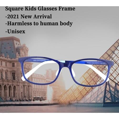 Blue light blocking glasses kids children PPSU No paint optical frame boy girl students 7-12 age prescription customized eyewear