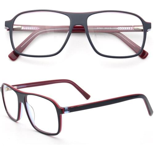 Women Vintage Aviation Glasses Frames Men Optical Eyeglass Frames Square Pilot Style Eyewear Prescription Spectacles Lightweight