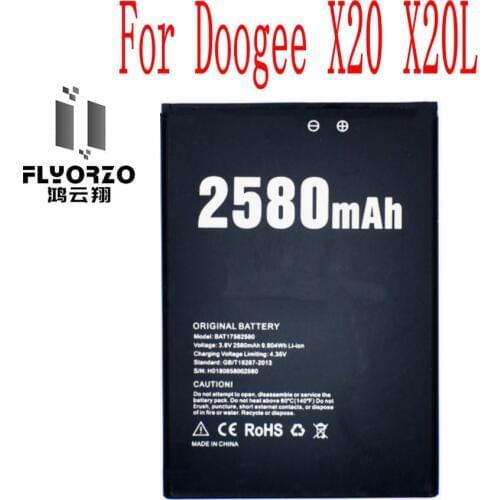 Аккумуляторы для телефонов DOOGEE X20 FLYORZO China At AliExpress