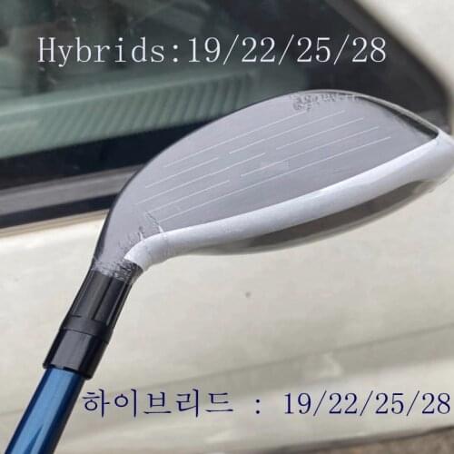 Golf Clubs S2 MAX Hybrids Golf Rescue 19/22/25/28 Degrees Graphite Shaft With Head Cover