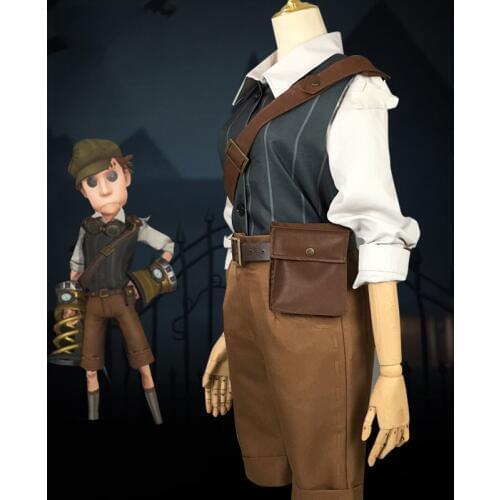 Game Identity V Cosplay Costumes Spring Hand Mercenary Nab Sabeda Cosplay Costume Hoodie Halloween Party Unisex Customized