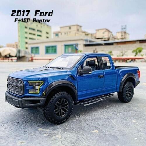 Maisto 1:24 20107 Ford Raptor F150 pickup simulation alloy car model crafts decoration collection toy tools gift