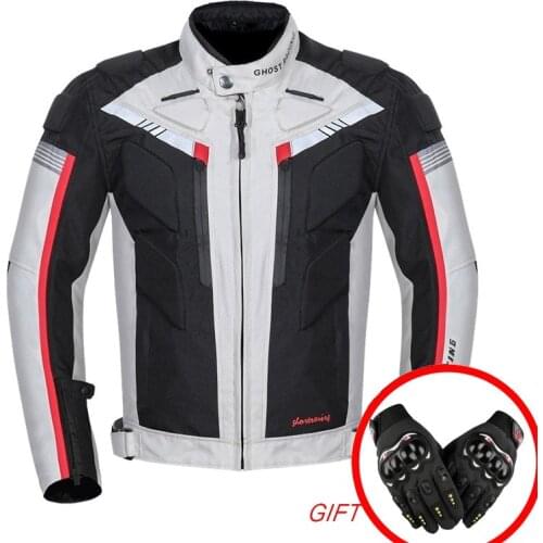 Motorcycle Racing Jackets Waterproof Moto 4 Seasons Jacket Reflective Motorcross Riding Jacket Protection Clothing