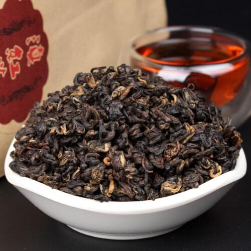 Premium YUN NAN Dian Hong Dianhong 250g Black Chinese Tea Snail Dian Hong Black