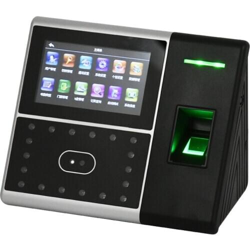 Iface302 viso e fingerprint access control time machine presenze con TCP/IP di linux viso time clock Time Recording 12V black