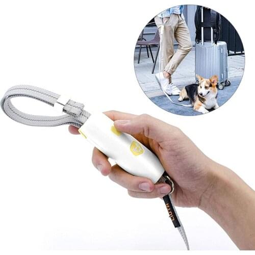 Retractable Nylon Dog Leash Hands Free Multi-purpose Dismountable Pet Leash Adjustable Pet Leash Dog Traction Rope Accessories