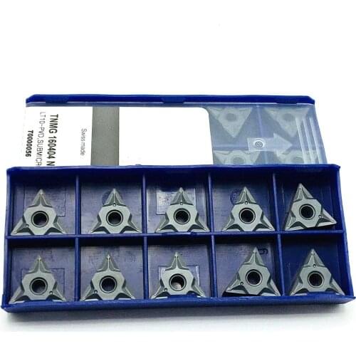 External turning tool TNMG160404 NN LT10 TNMG160408 NN LT10 carbide inserts for finishing CNC lathe parts tool cutting inserts