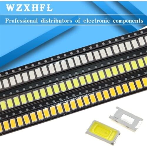 100pcs 5630/5730-CW/WW 0.5W-150Ma 50-55lm 6500K White Light SMD 5730 5630 LED 5730 diodes (3.2~3.4V)