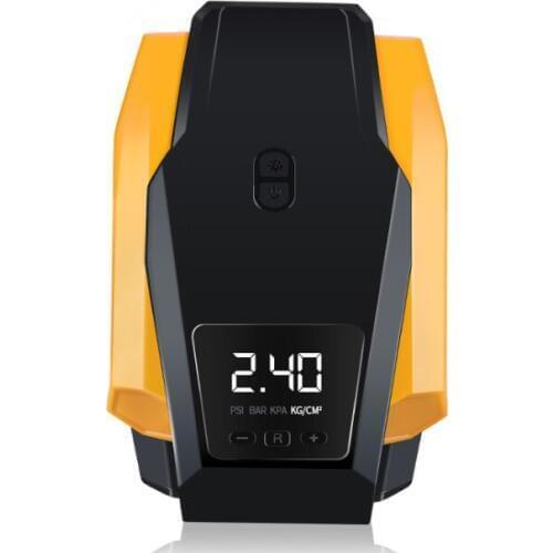 12V/220V Digital Display Car Bicycle Inflatable Pump Air Compressor Portable Automobile Bike Tire Inflator Mini Electric Auto