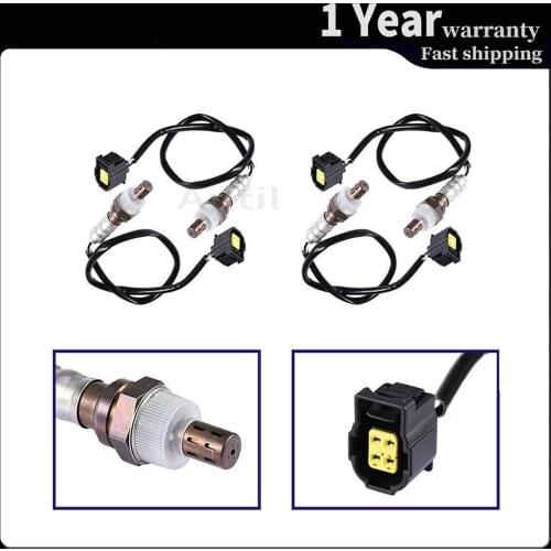 4 Wires Lamda Oxygen Sensor for 2001 2002 2003 Dodge Dakota Durango Upstream Downstream Three-way catalysis 234-4766 234-4767