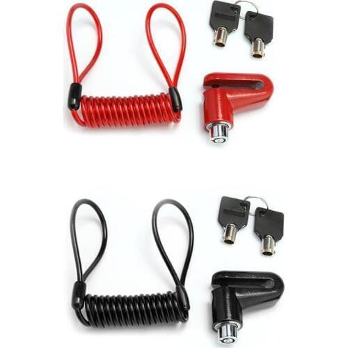 Anti-Theft Disc Brakes Lock with Steel Wire for M365 Electric Scooter Wheels Lock Disc Brake Kickscooter