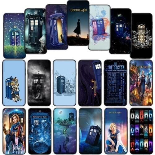 Doctor Who Tardis Soft Cover Case for Xiaomi Mi Note 10 Ultra A1 A2 Lite A3 Pro Max Pocophone F1