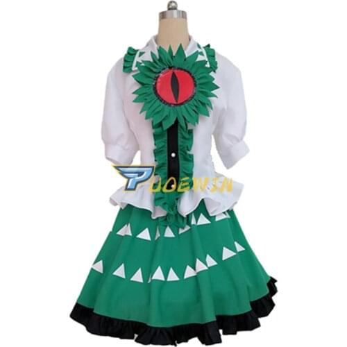 Anime Touhou Project Reiuji Utsuho Cosplay Costume Custom Made