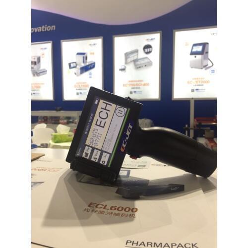 Easy Carry Automatic Portable Handheld Mini High Resolution Inkjet Printer For Box Barcode and Qr Code Printing (ECH200)