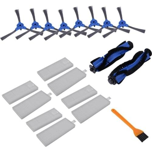 Accessories Kit Compatible With Eufy Robovac 11S, Robovac 30, Robovac 30C, Robovac 15C, Accessory Robotic Vacuum 8X Cleaner Filt