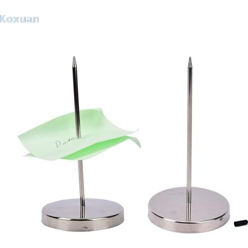 Stainless Steel Straight Rod Paper Memo Holder Spike Stick for Bill Receipt kitchen Accessories