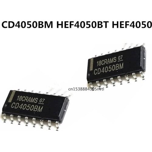 Original 10pcs/ HCF4050 HEF4050BT CD4050BM SOP16