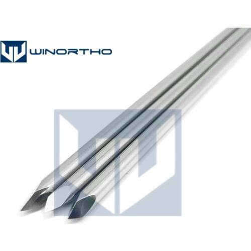 10pcs Stainless steel K Wire kirschner dia0.8/1.0/1.2/1.4/1.6/1.8/2.0/2.5/3.0x150mm Single end pet Orthopedic Instruments