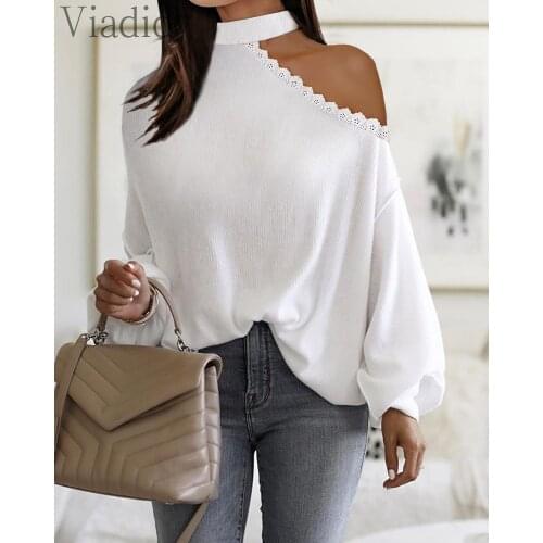 Женские пуловеры с открытыми плечами Viadidy China At AliExpress