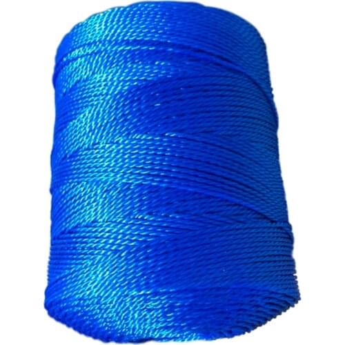 1-10MM Rope Binding Construction Line Nylon Rope Blue Truck Draw Rope Polyethylene Outdoor Wear-Resistant Plastic Rope