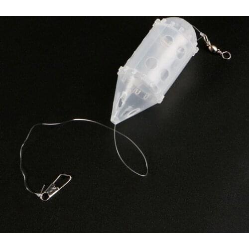 1PC New Small Bait Cage Fishing Trap Basket Feeder Holder Catcher For Angler