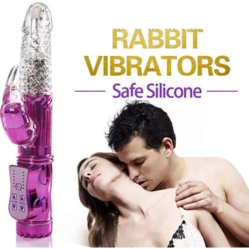 12-frequency Rabbit Vibrator Dildo G Spot Vibrator Scaling Dildo Clitoris Stimulator Sex Toys For Women Female Masturbator