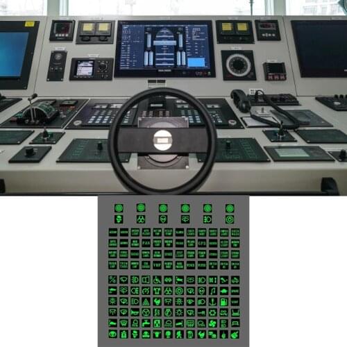 120 Sticker Rocker Switch Label Decal Circuit Panel Luminous Sticker