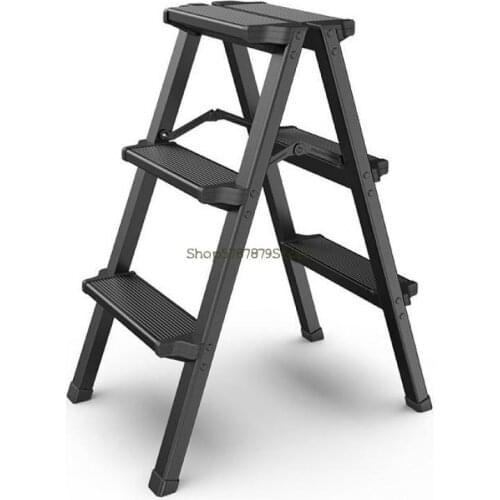 Household Herringbone Ladder, Thickened And Folded Aluminum Alloy Ladder, Multi-function Staircase, Indoor And Outdoor Mobile, L