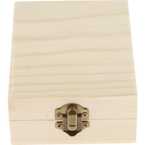 Wooden Essential Oil Carrying Case – for Pippette Funnel Makeup Sample Vials