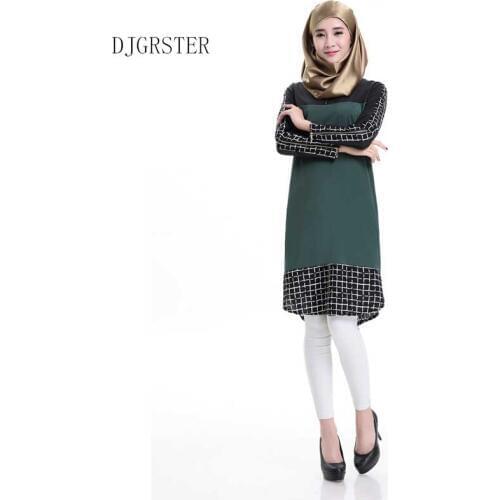 DJGRSTER Muslim Dresses