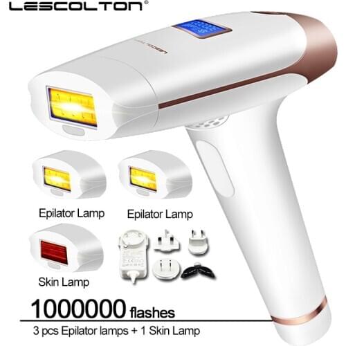 Lescolton T009i Ipl Laser Hair Removal Device For Arm Leg Bikini Armpit 1000000 Flashes 2 In 1 Painless Epilator For Women