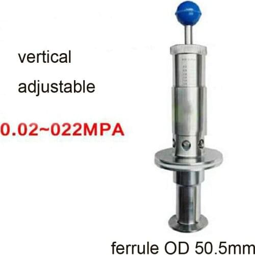 Pressure Relief Valve 304 Stainless Steel Beer Fermentation Tank Exhaust Valve Automatic Water Seal Exhaust Valve