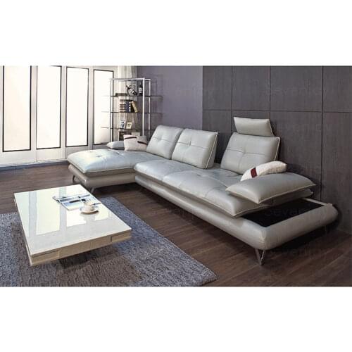 Living Room Sofa set corner sofa couch genuine leather sectional sofas L shape unique design muebles de sala moveis para casa