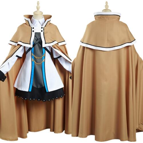 Mushoku Tensei Jobless Reincarnation Roxy Migurdia Cosplay Costume Dress Outfits Cape Cloak Halloween Carnival Suit