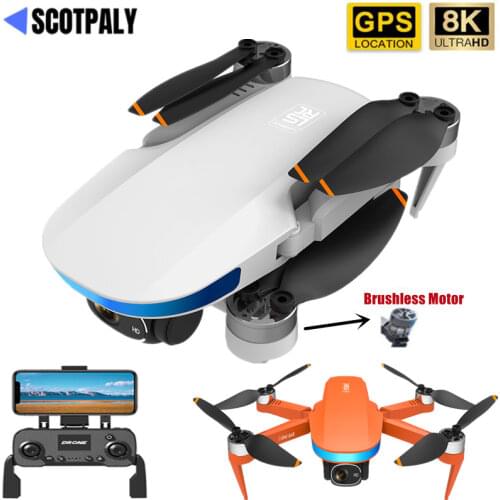 Best KF101 GPS Drone 8K Profesional Camera HD RC Dron With 3-Axis Gimbal WiFi FPV 30Min Flight Brushless Motor RC Quadcopter