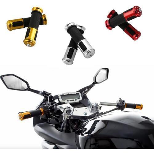 2Pcs General Motorcycle Aluminum Alloy Red Silver Gold Oiler Throttle Rotating Handle Motorcycle Accessories