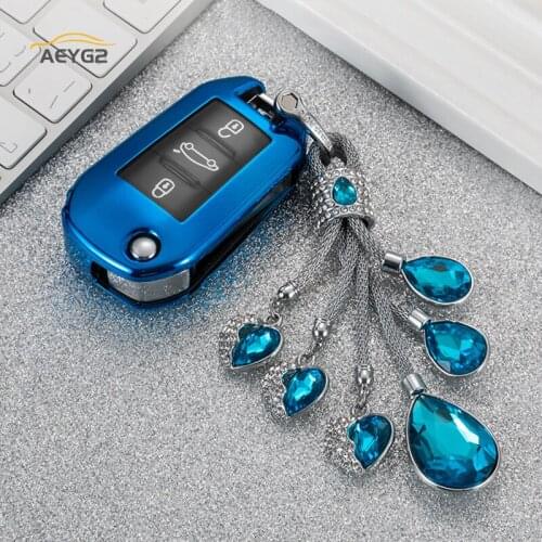 Soft TPU Car Remote Key Cover Case For Peugeot 3008 208 308 508 408 2008 For Citroen C4 Cactus C5 C4L Car Smart Key Shell Holder