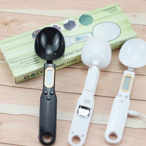 500g/0.1g Mini Electronic Scale Precise Digital Measuring Spoons Food Scale Detachable scoop for cleaning