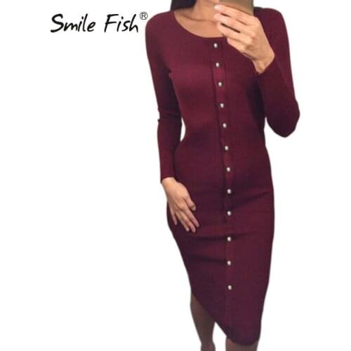 SMILE FISH Office Dresses