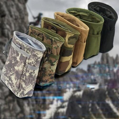Tactical Dump Drop Pouch Magazine Pouch Military Hunting Airsoft Gun Accessories Sundries Pouch Protable Molle Recovery Ammo Bag