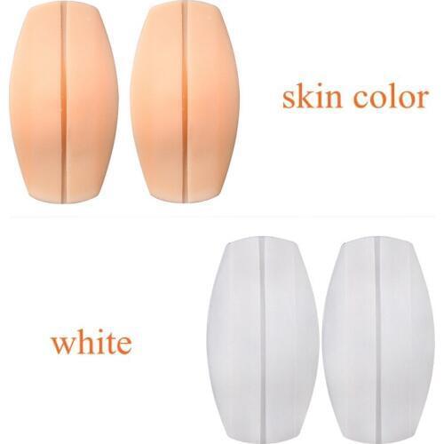 12pcs/lot transparent silicone bra shoulder pads soft shoulder pads for ladies bra clothing prevent shoulder straps from sliding