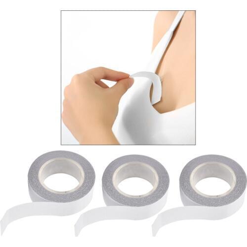 3 Packs Dress Body Tape Double-Sided Skin and Clothes Friendly Adhesive Tape to Keep Clothing in Place