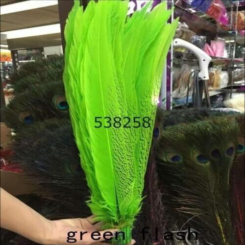 35-40cm silver pheasant feathers for craft dancer decoration plumages
