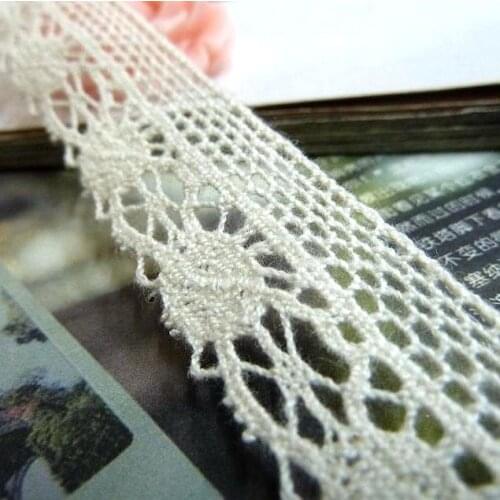 6 meters 20mm exquisite laciness lace cotton clothes garment handwork diy accessories