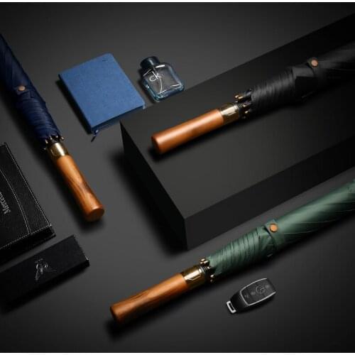 Full Automatic Umbrella For Business Man Long Handle Windproof Portable Folding Large Beach Brand Rain Umbrella Parasol Cover