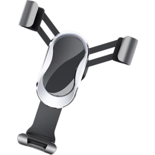 Car Phone Holder Ventilation Hole Bracket Triple-cornered Fixing Bracket for Iphone Samsung Galaxy Android Smartphone