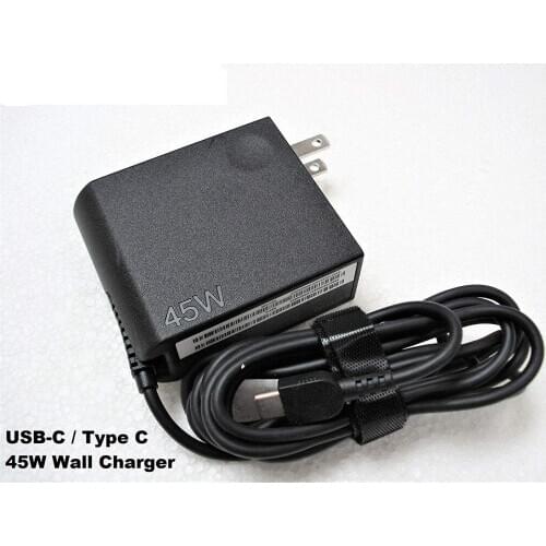 Huiyuan Fit for Lenovo 45W 20V 2.25A USB-C Wall Charger ADLX45UCCU2A 00HM651