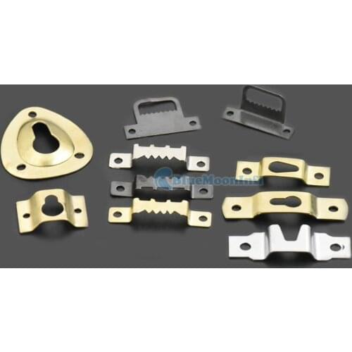 Metal Arch For Frame Picture Photo Mirror Turn Button Hanger Hanging With Screws Nickel Black Gold