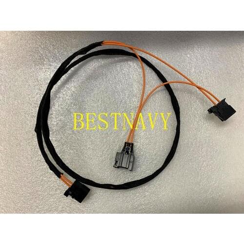 Free shipping original 100CM MOST Optic Fiber Jumper Cable Multimedia Connectors For Audi BMW Mercedes Porsche etc